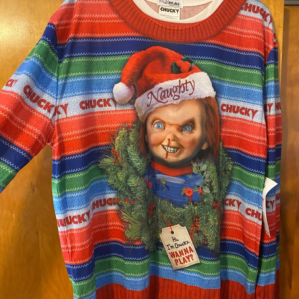 Chucky Christmas sweater